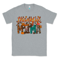 Heather Grey thankful mama cow Classic Tee - RacoonDesign