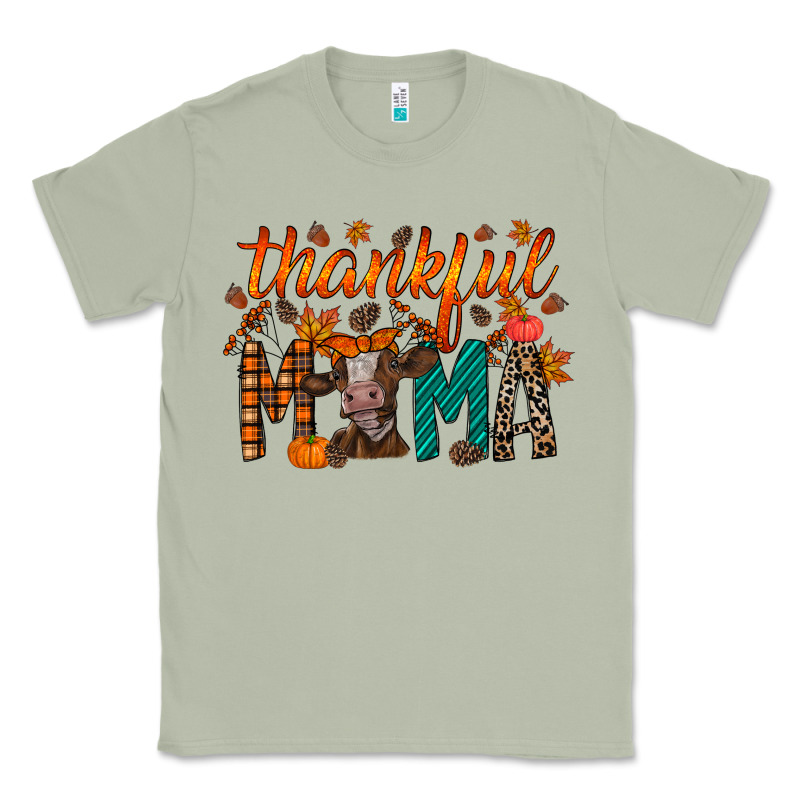 Thankful Mama Cow Classic Tee by RacoonDesign | Teevron