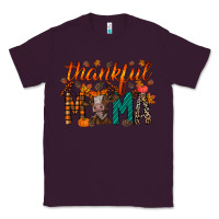 Plum thankful mama cow Classic Tee - RacoonDesign