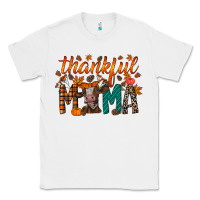 White thankful mama cow Classic Tee - RacoonDesign