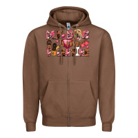 Chestnut my dog is my valentine Zipper Hoodie - FaDigitalArtStudio