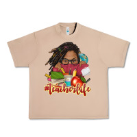 Burro afro woman teacher life Urban Heavy Tee - NancyCooperArtShop