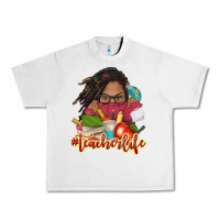 Lunar Rock afro woman teacher life Urban Heavy Tee - NancyCooperArtShop