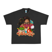 Pigment Black afro woman teacher life Urban Heavy Tee - NancyCooperArtShop