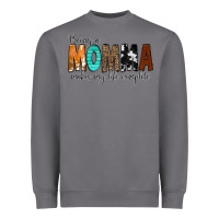 Storm Being a Momma Makes My Life Complete Heavyweight Sweatshirt - CowCowDesign