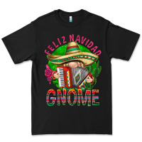 Black Feliz Navidad gnome Premium Tee - NancyCooperArtShop