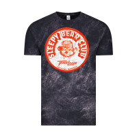 Cloud Black sleepy bear club   70s thrift store aesthetic Vintage Tee - lanVoArt