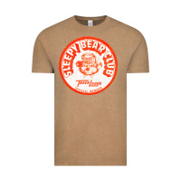 Vintage Coffee sleepy bear club   70s thrift store aesthetic Vintage Tee - lanVoArt