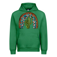 Emerald revize cactus gemstone rainbow Urban Hoodie - Artiststas