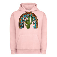 Pigment Salmon revize cactus gemstone rainbow Urban Hoodie - Artiststas