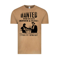 Vintage Camel wanted bonnie and clyde, distressed Vintage Tee - lanVoArt