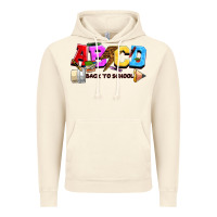 Vintage Artic abcd back to school Vintage Hoodie - NancyCooperArtShop