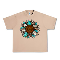 Burro sunflower cowhide Urban Heavy Tee - JahusDesignShop