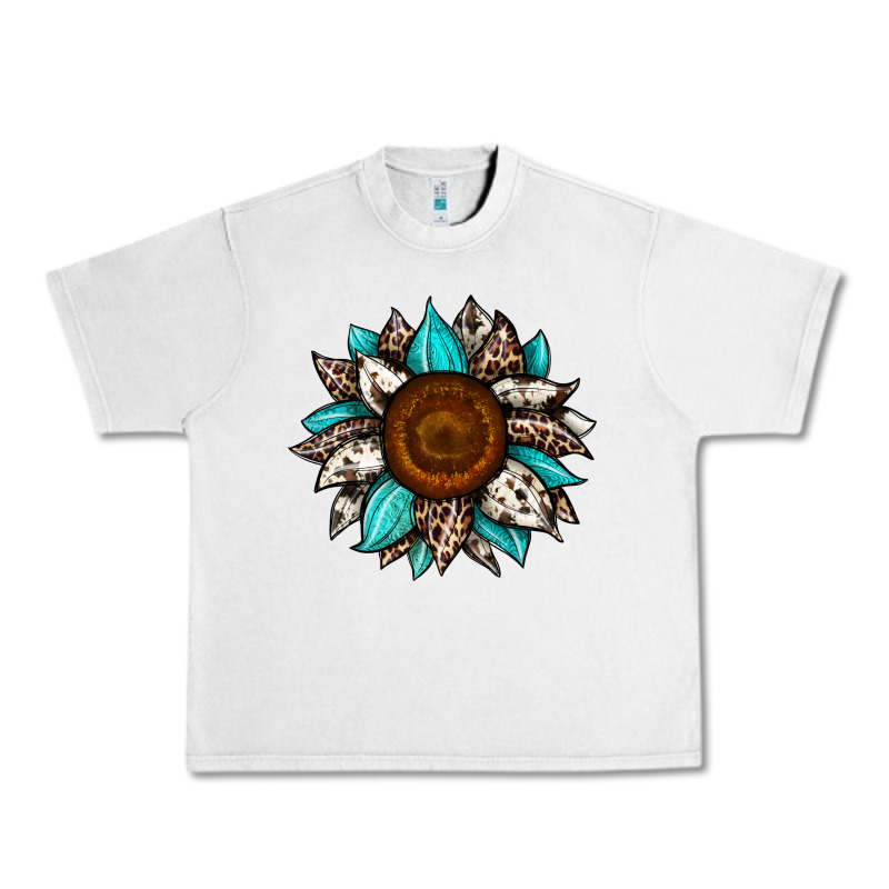 Sunflower Cowhide Urban Heavy Tee by JahusDesignShop | Teevron