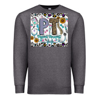 Charcoal Heather pt physical therapist Premium Sweatshirt - CowhideDigitalArt