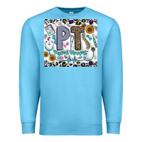 Ocean Blue pt physical therapist Premium Sweatshirt - CowhideDigitalArt