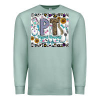 Seafoam pt physical therapist Premium Sweatshirt - CowhideDigitalArt