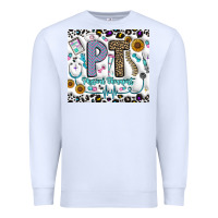 White pt physical therapist Premium Sweatshirt - CowhideDigitalArt