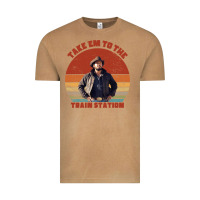 Vintage Camel rip wheeler quote poster art Vintage Tee - lanVoArt