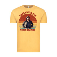 Vintage Mustard rip wheeler quote poster art Vintage Tee - lanVoArt