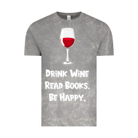 Cloud Rock drink wine, read books, be happy Vintage Tee - Bettercallsaul