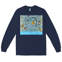 Navy master baiter Long Sleeve Tee - TumblerDesignByShophia