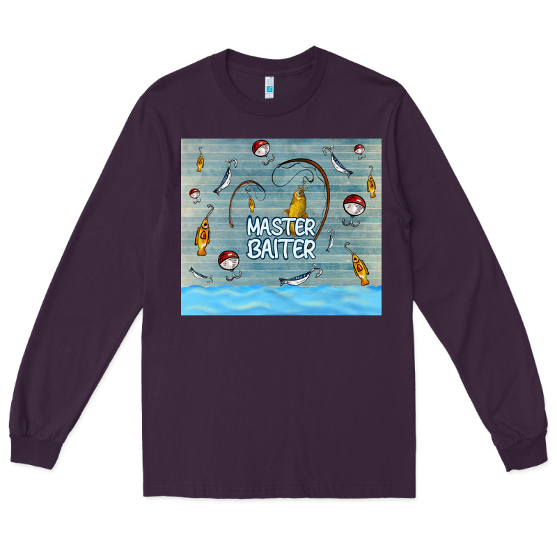 Master Baiter Long Sleeve Tee by TumblerDesignByShophia | Teevron