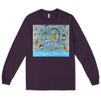 Plum master baiter Long Sleeve Tee - TumblerDesignByShophia