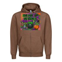 Chestnut drink up witches tumbler Zipper Hoodie - BundleAndBundleShop