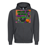 Smoke drink up witches tumbler Zipper Hoodie - BundleAndBundleShop