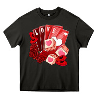 Asphalt valentines day feeling lucky Heavy Core Tee - NancyCooperArtShop