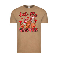 Vintage Coffee little miss valentine afro kid sneakers Vintage Tee - RanaPortraitStore