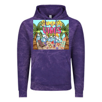 Cloud Purple summer vibes Vintage Hoodie - NancyCooperArtShop