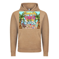 Vintage Coffee summer vibes Vintage Hoodie - NancyCooperArtShop