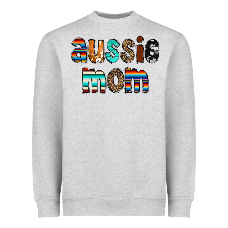 Aussie Mom Heavyweight Sweatshirt by CowCowDesign | Teevron