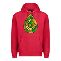 Cardinal st.patrick's teardrop earrings Premium Hoodie - FaDigitalArtStudio