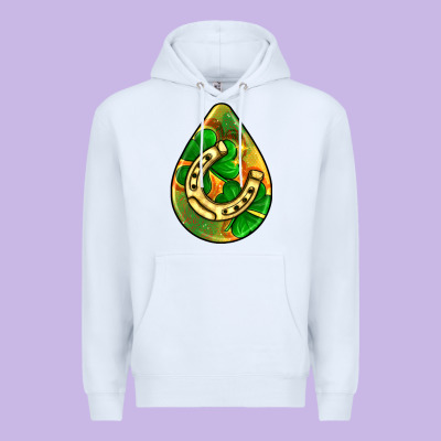 St.patrick's Teardrop Earrings Premium Hoodie Designed By Fadigitalartstudio