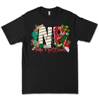 Black NP Nurse Practitioner Christmas Premium Tee - MaliasSmallBusiness