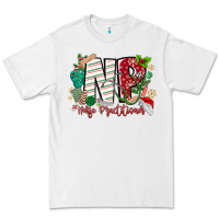 White NP Nurse Practitioner Christmas Premium Tee - MaliasSmallBusiness