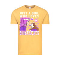 Vintage Mustard anime cat anime stuff Vintage Tee - lanVoArt
