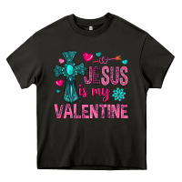 Asphalt jesus is my valentine Heavy Core Tee - NancyCooperArtShop