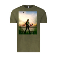 Vintage Olive green arrow Vintage Tee - lanVoArt
