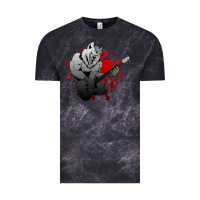 Cloud Black Guitar Player Gift Guitarist Guitar Vintage Tee - lanVoArt