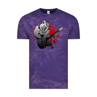 Cloud Purple Guitar Player Gift Guitarist Guitar Vintage Tee - lanVoArt