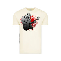 Vintage Arctic Guitar Player Gift Guitarist Guitar Vintage Tee - lanVoArt