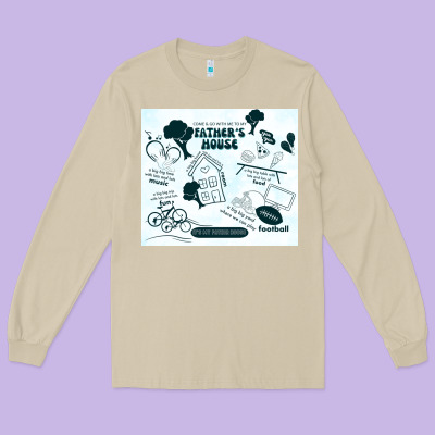 Father's House Long Sleeve Tee Designed By Tumblerdesignbyshophia