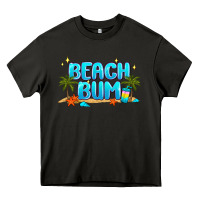 Asphalt beach bum Heavy Core Tee - JahusDesignShop