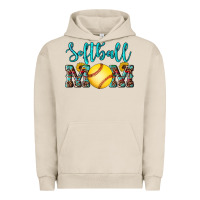 Pigment French Oak western leopard  sunflowers glitter mom softball Urban Hoodie - Artiststas