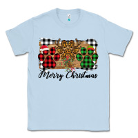 Dusty Blue Merry Christmas Paws Classic Tee - Bettercallsaul