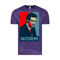 Cloud Purple norm macdonald political poster Vintage Tee - lanVoArt